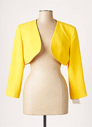 Veste casual epaulette jaune SONIA K femme