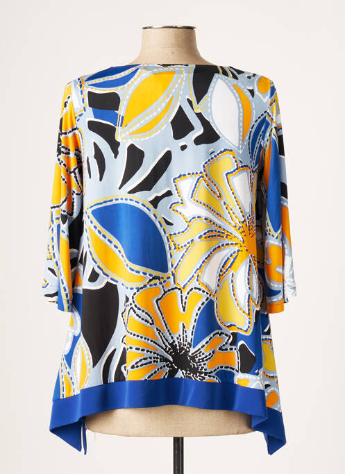 Blouse bleu ARONA pour femme