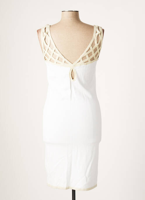 Robe mi-longue beige SPARKLE BY ETINCELLE pour femme