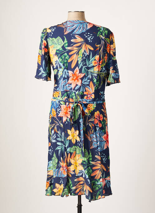 Robe mi-longue bleu TINTA STYLE pour femme