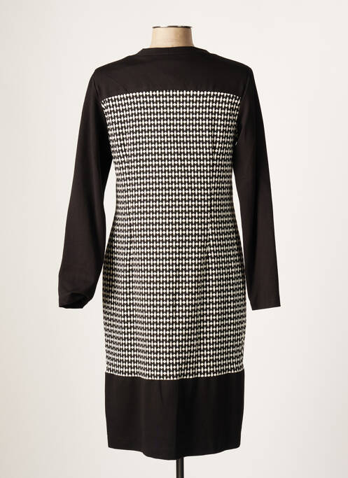 Robe mi-longue noir ANNE KELLY pour femme