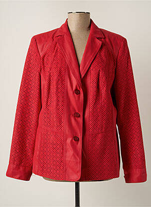 Blazer poches rouge KIRSTEN femme