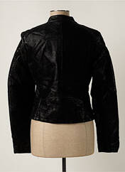 Veste simili cuir noir OSLEY pour femme seconde vue