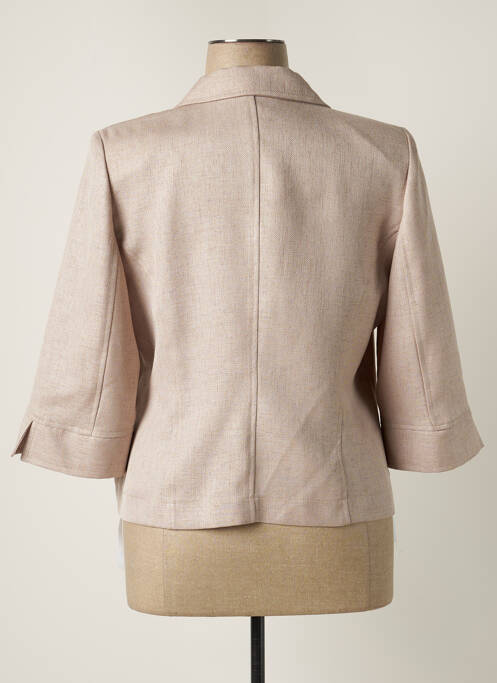 Blazer beige UN TEMPS POUR ELLE pour femme