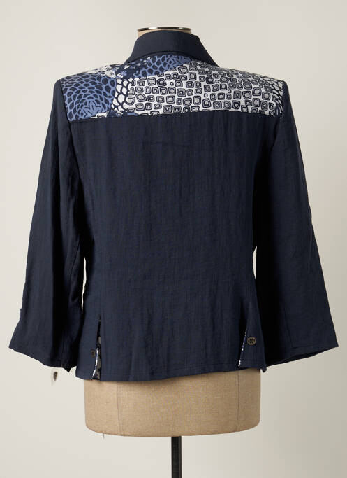 Veste casual bleu MODISSIMO pour femme