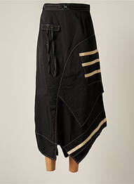 Jupe longue taille haute noir SUNDERS femme
