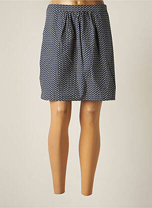 Jupe courte poches bleu ARMOR LUX femme