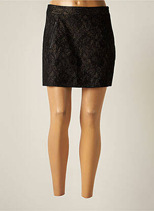 Mini-jupe doublure noir FANCY femme