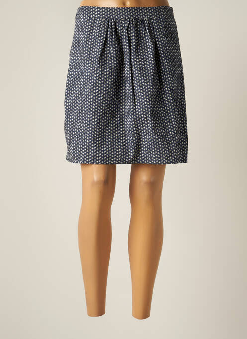 Jupe courte poches bleu ARMOR LUX femme