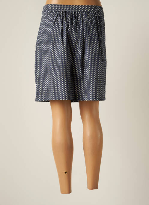 Jupe courte poches bleu ARMOR LUX femme
