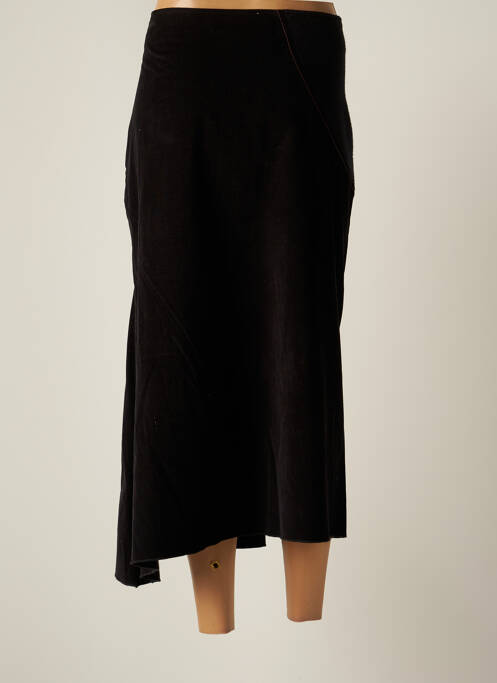 Jupe longue marron LEWINGER pour femme