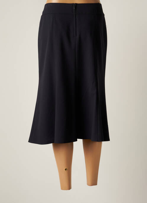 Jupe mi-longue bleu BARBARA LEBEK pour femme