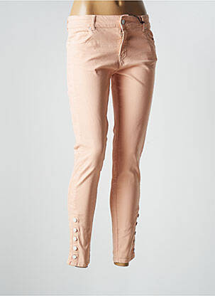 Pantalon slim stretch taille normale orange HEARTLESS JEANS femme