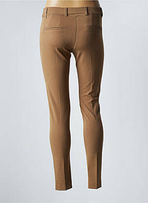 Pantalon slim stretch taille normale beige ABSOLU femme