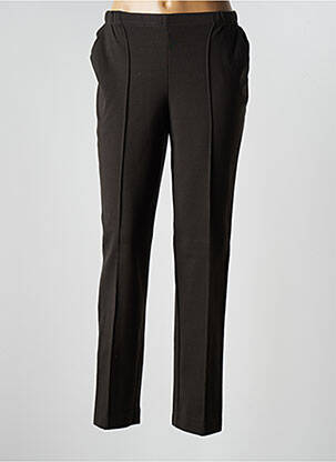 Pantalon droit stretch taille normale vert TELMAIL femme