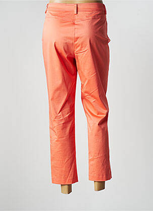 Pantalon 7/8 stretch taille normale orange ANNE KELLY femme