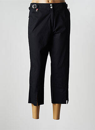 Pantacourt coupe droite taille normale bleu EQUATION femme