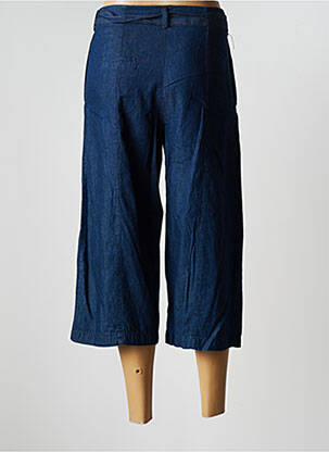 Pantacourt taille haute taille haute bleu RINASCIMENTO femme