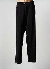 Pantalon droit noir GRIFFON pour femme seconde vue