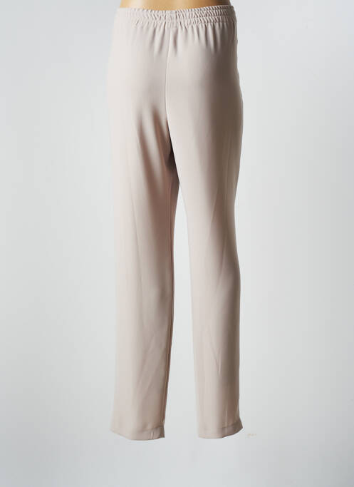 Pantalon droit beige ANNE KELLY pour femme