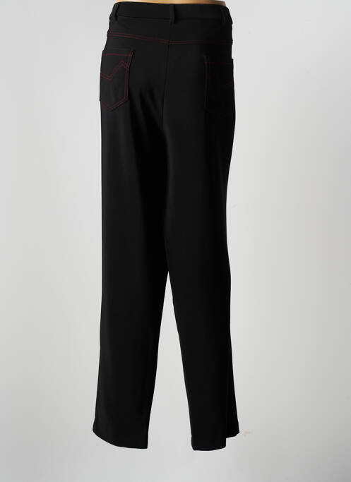 Pantalon droit noir GRIFFON pour femme