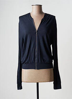 Veste casual fermeture zippée sur le devant bleu RENDEZ-VOUS femme