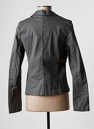 Blazer finition intérieure biaisée gris CARLA KOPS femme