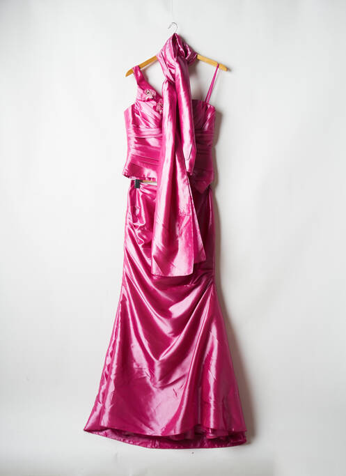 Ensemble jupe coupe cintrée rose CREATIF PARIS femme
