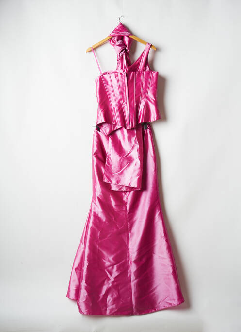 Ensemble jupe coupe cintrée rose CREATIF PARIS femme
