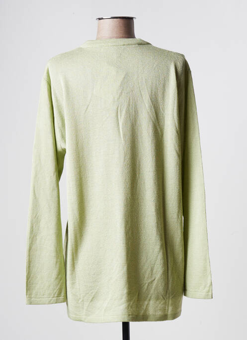 Gilet manches longues vert ALFAKAPPA pour femme