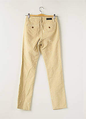 Pantalon chino taille basse taille basse beige R.DISPLAY femme