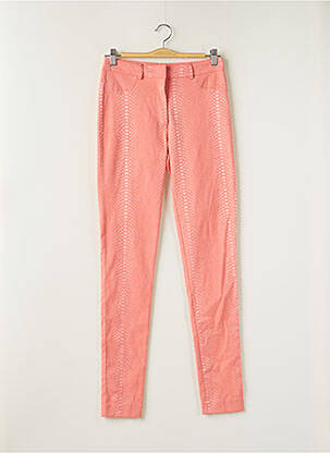 Pantalon slim stretch taille normale rose ABSOLU femme