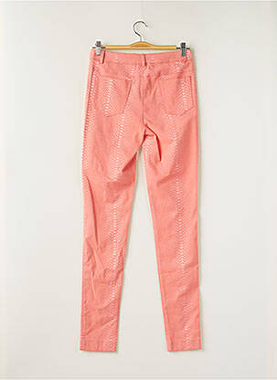 Pantalon slim stretch taille normale rose ABSOLU femme