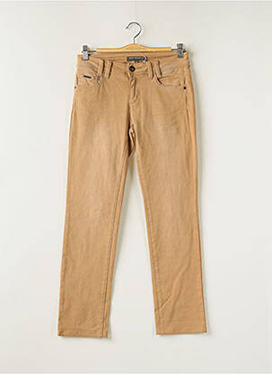 Pantalon droit stretch taille normale marron BEST MOUNTAIN femme