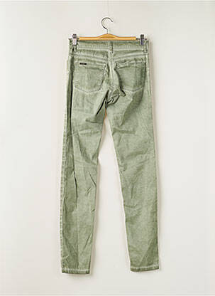 Pantalon slim stretch taille normale vert CARLA KOPS femme