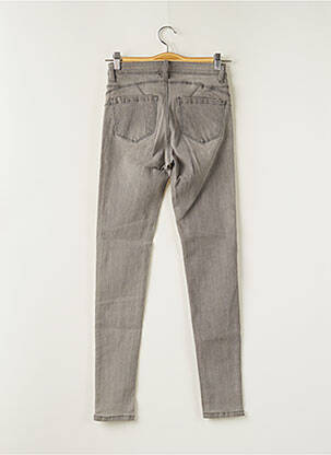 Jeans coupe slim slim taille normale gris NINA CARTER femme