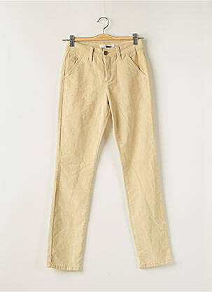 Pantalon chino beige R.DISPLAY pour femme