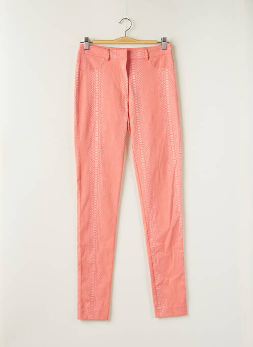 Pantalon slim stretch taille normale rose ABSOLU femme