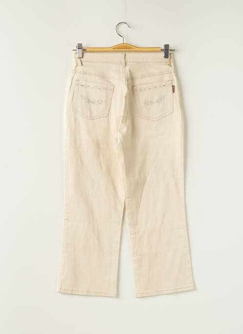 Pantacourt beige I.QUING pour femme