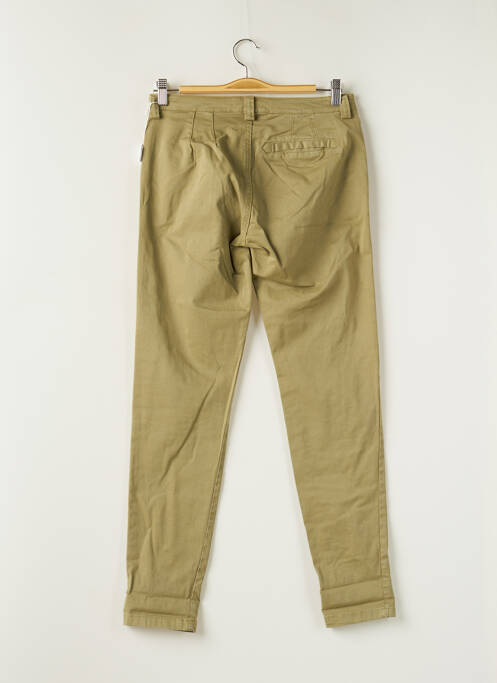 Pantalon chino vert KOSMIKA femme