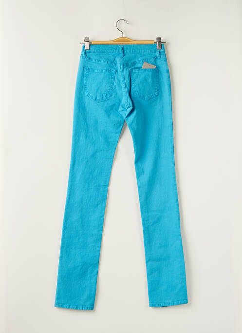 Pantalon slim bleu JON KAFE pour femme