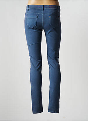 Pantalon slim skinny taille normale bleu R.DISPLAY femme