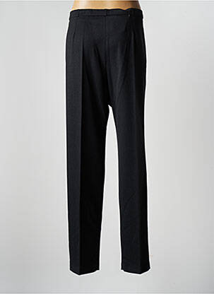 Pantalon chino fermeture zippée sous rabat boutonné gris ANNE KELLY femme