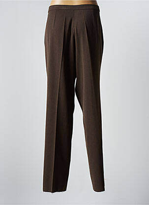 Pantalon droit stretch taille normale marron CHRISTIAN MICHEL femme
