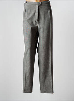 Pantalon droit stretch taille normale gris ANNE KELLY femme
