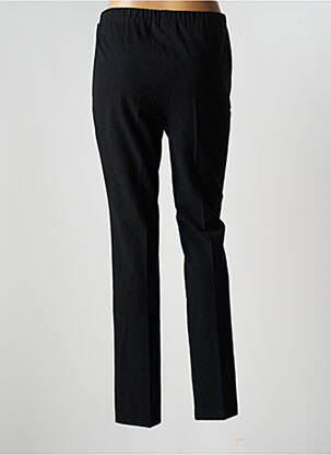 Pantalon droit taille élastique taille normale gris JEAN GABRIEL femme