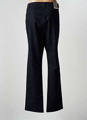 Pantalon droit stretch taille normale bleu PIONIER femme