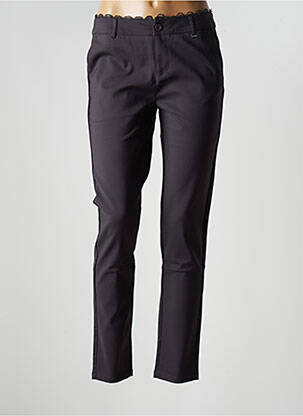 Pantalon slim stretch taille normale gris FREESIA femme