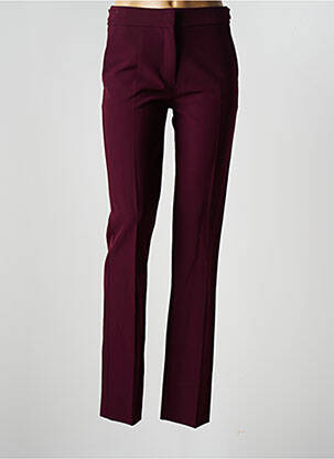 Pantalon chino violet ABSOLU pour femme