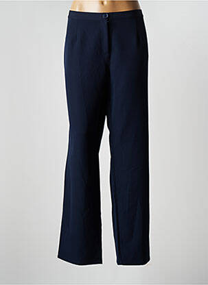 Pantalon droit bleu FELINO pour femme